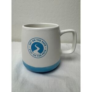 NativePath Blue White Ceramic Mug 14 oz
Get on the Path Stay on the Path